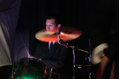 Andrew Ochoa on drums